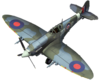 Metal Earth - Supermarine Spitfire (Coloured)-construction-models-craft-The Games Shop