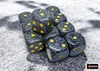 CHESSEX DICE - 16MM D6 (12) SPECKLED URBAN CAMO-board games-The Games Shop