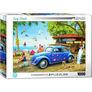 Eurographics - 1000 Piece - VW Beetle Surf Shack 
