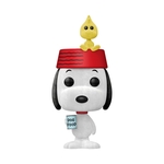 Pop Vinyl - Peanuts - Snoopy with Woodstock (Flocked)-collectibles-The Games Shop