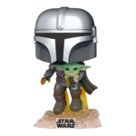 Pop Vinyl - Star Wars - The Mandalorian with The Child with Jetpack -collectibles-The Games Shop