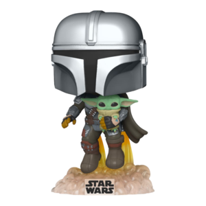 Pop Vinyl - Star Wars - The Mandalorian with The Child with Jetpack 