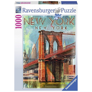 Ravensburger - 1000 piece - Retro New York