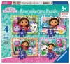 RAVENSBURGER - 4 IN A BOX (12/16/20/24) - GABBY'S DOLLHOUSE TIME TO GET TINY-jigsaws-The Games Shop