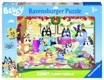 RAVENSBURGER - 24 PIECE GIANT FLOOR PUZZLE - CHRISTMAS WITH BLUEY-jigsaws-The Games Shop