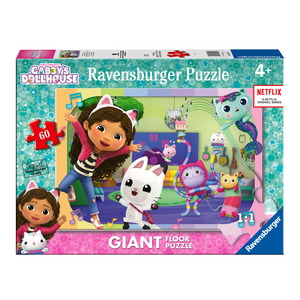 RAVENSBURGER - 60 PIECE GIANT FLOOR PUZZLE - GABBY'S DANCE PARTY