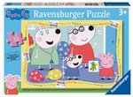 RAVENSBURGER - 35 PIECE - PEPPA MEETS PENNY'S PARENTS-jigsaws-The Games Shop