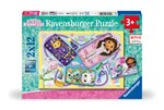 RAVENSBURGER - 2 X 12 PIECE - GABBY'S DOLLHOUSE MAGICAL SLEEPOVER-jigsaws-The Games Shop