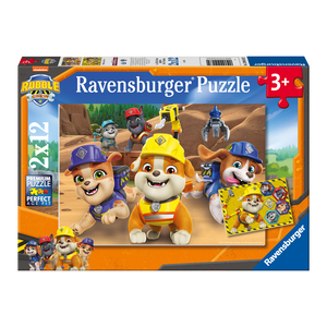 Ravensburger - 2x12 Piece - Rubble & Crew Team in Action