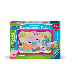 Ravensburger - 2x24 Piece - Peppa Pig New Adventures