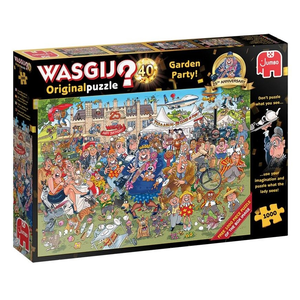 Jumbo - Wasgij - Original #40 - Garden Party 25th Anniversary (2 pack)