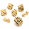 Skull & Bone Dice (Set 7) - Ancient Bone Yellow-gaming-The Games Shop