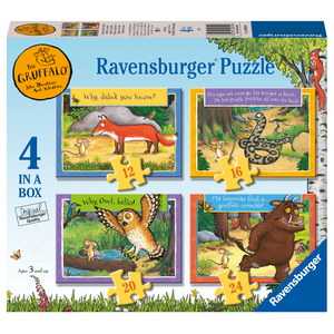 Ravensburger - 4 In A Box -  Gruffalo