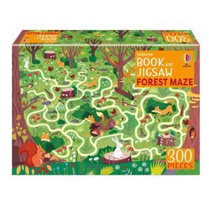 300 Piece Jigsaw & Book - Forest Maze