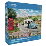 Gibson - 1000 Piece - Which Way to the Campsite-jigsaws-The Games Shop
