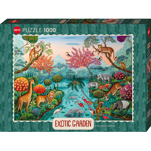 Heye - 1000 Piece - Exotic Garden, Lagoon Paradise