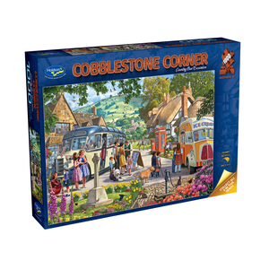 Holdson - 1000 Piece - Cobblestone Corner 2 - Country Bus Excursion