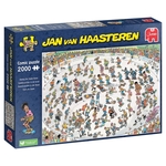 Jumbo - 2000 Piece - Jan Van Haasteren - Riding the Skate Bowl-jigsaws-The Games Shop