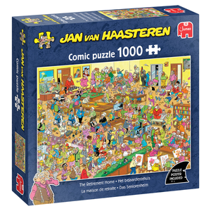 Jumbo - 1000 Piece - Jan Van Haasteren - The Retirement Home