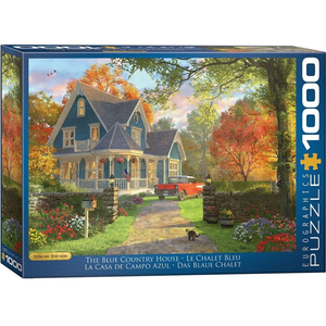 Eurographics - 1000 Piece - Blue Country House