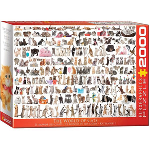 Eurographics - 2000 Piece - World of Cats