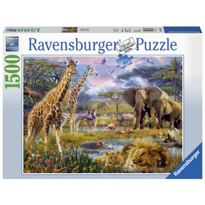 Ravensburger - 1500 pieces - Colourful Africa