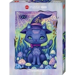 Heye - 1000 Piece - Dreaming Witch Cat-jigsaws-The Games Shop