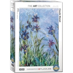 Eurographics - 1000 Piece - Monet Irises-jigsaws-The Games Shop