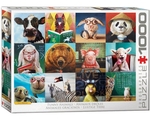 Eurographics - 1000 Piece - Funny Animals-jigsaws-The Games Shop