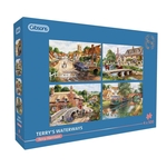 Gibson - 4 x 500 Piece - Terry's Waterways-jigsaws-The Games Shop
