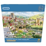 Gibson - 500 Piece - Puddle Ducks & Paddling-jigsaws-The Games Shop