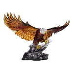 3D Crystal Puzzle - Brown Eagle-jigsaws-The Games Shop