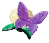 #D Crystal Puzzle - Purple Butterfly-jigsaws-The Games Shop