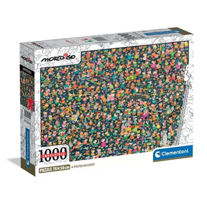 Clementoni - 1000 Piece - Mordillo Impossible 
