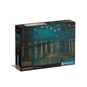 Clementoni - 1000 Piece - Van Gogh Starry Night Over Rhone