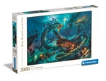 Clementoni - 3000 Piece - Underwater Battle-jigsaws-The Games Shop