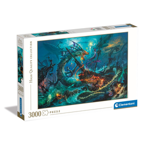 Clementoni - 3000 Piece - Underwater Battle