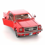 Metal Earth - 1965 Ford Mustang Red-construction-models-craft-The Games Shop