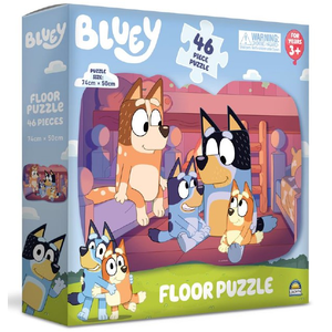 Crown - 46 Piece - Bluey Floor Puzzle