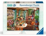 Ravensburger - 1000 Piece - View from My Window #1 Canal Boat-jigsaws-The Games Shop