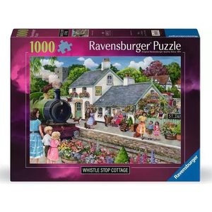 Ravensburger - 1000 Piece - Whistle Stop Cottage