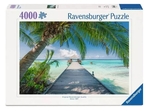 Ravensburger - 4000 Piece - Dream Beach in the Maldives-jigsaws-The Games Shop
