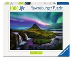 Ravensburger - 1000 Piece - Power of Nature Aurora Over Kiirkjufel-jigsaws-The Games Shop