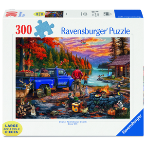 Ravensburger - 300 Large Piece - Sunset Lake