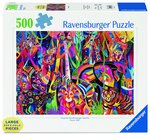 Ravensburger - 500 Large Piece - Jewelled Jungle-jigsaws-The Games Shop