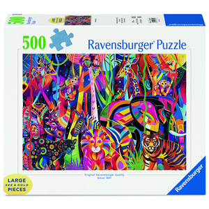 Ravensburger - 500 Large Piece - Jewelled Jungle