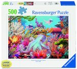 Ravensburger - 500 Large Piece - Reef Life-jigsaws-The Games Shop