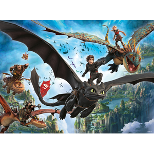 Ravensburger - 150 Piece - How to Train Your Dragon - Dragon & Heroes