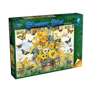 Holdson - 1000 Piece - Blossom Bliss Honey Bee Floral