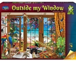 Holdson - 1000 Piece - Outside my Window Birdwatchers View-jigsaws-The Games Shop